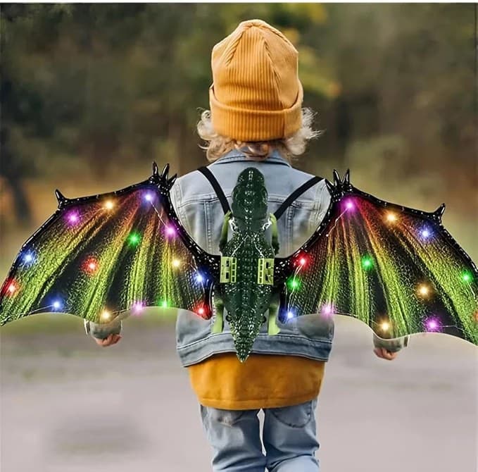 Electric Flying Dragon Wings Backpack for Kids — view 2