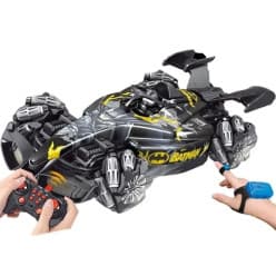 New Batman F1 RC Drift Car with Water Mist Spray | High-Speed  Remote Control Racing Car | LED Lights | USB Rechargeable |  Superhero Toy Car for Boys | Ages 6+
