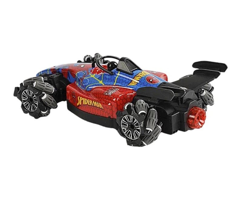 Spiderman Remote Control Smoke-Spraying Stunt Car – A Masterpiece of Speed ​​and 360-Degree Spinning — view 2
