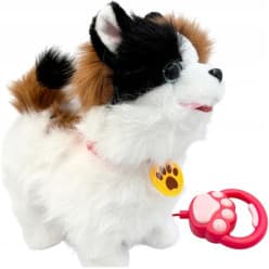 Kidoyz Interactive Walking Plush Dog Toy with Paw Controller