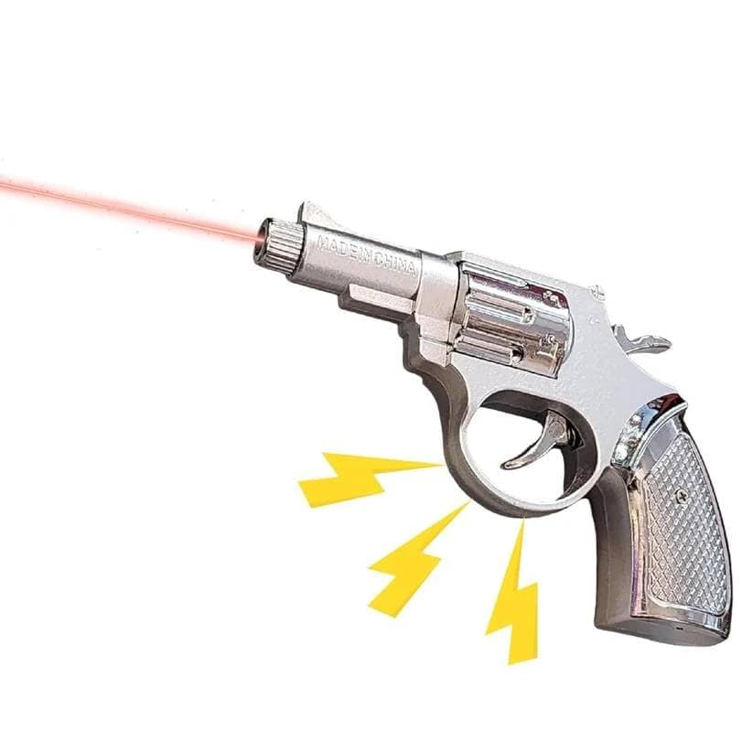 Funny Electric Shock Revolver Pistol Toy – Hilarious Gag Gift & Novelty Prank Toy for Parties, Birthdays, and April Fool's Day (Ages 14+) — view 5