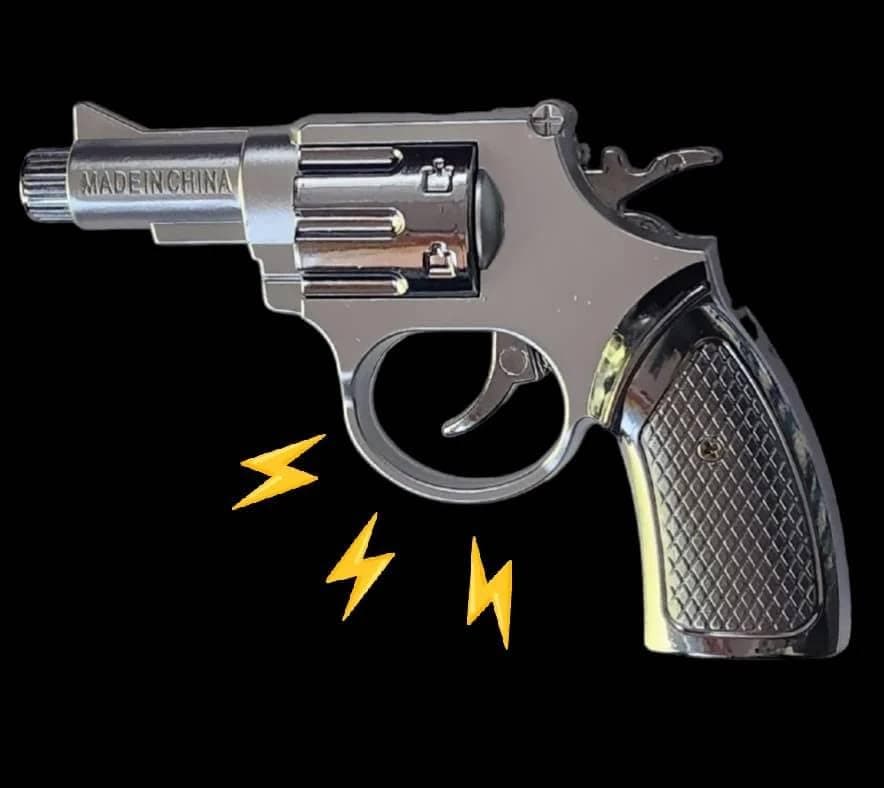 Funny Electric Shock Revolver Pistol Toy – Hilarious Gag Gift & Novelty Prank Toy for Parties, Birthdays, and April Fool's Day (Ages 14+) — view 6