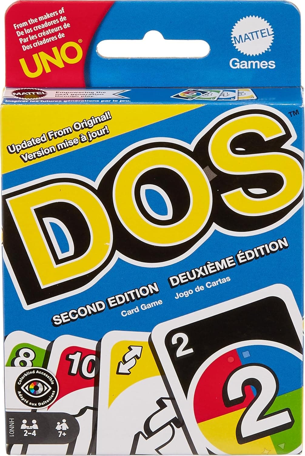 Games DOS 2nd Edition Playing Cards Game Ages 7+ 2-6 Players