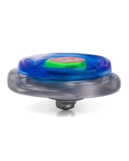 Kidoyz Metal Fusion Clash of Tornado Speed Top Stadium Battle Set | 4 Metal Spinning Tops with 2 Launchers | High Speed Battling Gyro Combat Toy for Kids Boys Girls — view 6