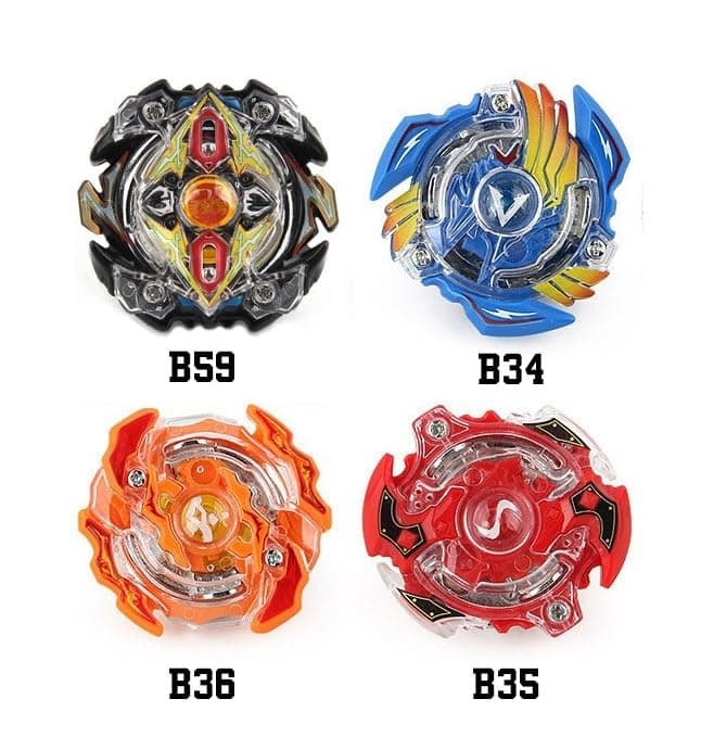 Kidoyz Beyblade Battle God Layer Battle Stadium Attack Defense Balance Stamina' The Complete Pack Metal Ringed Spinner Burst with Launcher(2 top + 2 Layer, 2 x Launcher,2 Cord and 1 Grip) — view 3