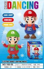 Kidoyz Mario Dancing Electric Toy with Lights and Music