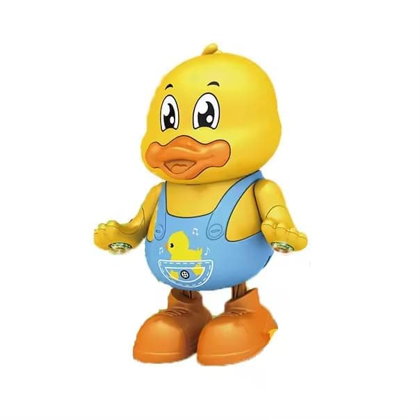 Duck Funny Cute Dancing Electric Musical Duck Cartoon with Lights Educational Robot Toddler Gift for Toy — view 3