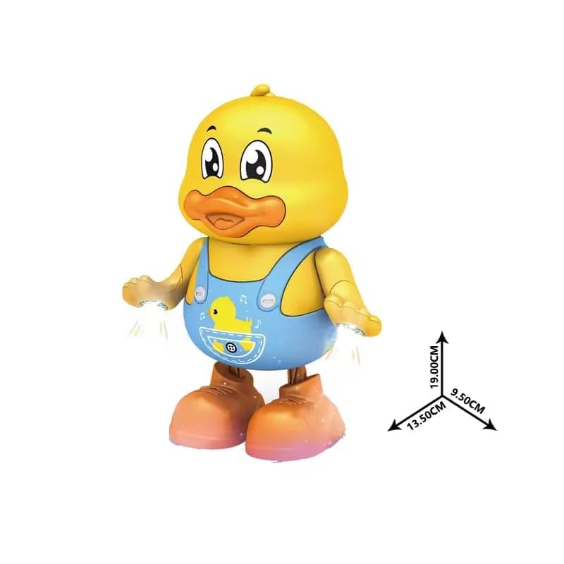 Duck Funny Cute Dancing Electric Musical Duck Cartoon with Lights Educational Robot Toddler Gift for Toy — view 4