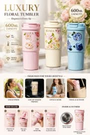 Tumbler | 600 ml | Color as per Stock dispatched | Pack of 1 Pc