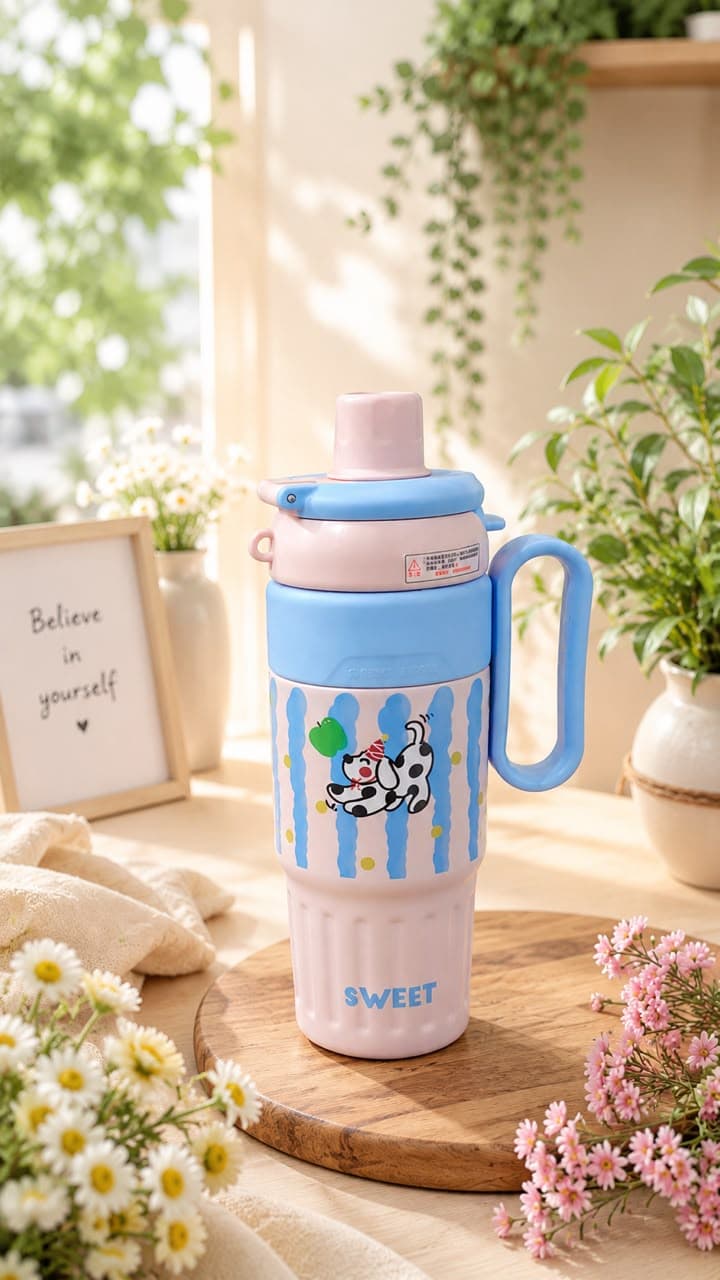 Insulated Tumbler | 800 ml | Color as per Stock dispatched | Pack of 1 Pc — view 2