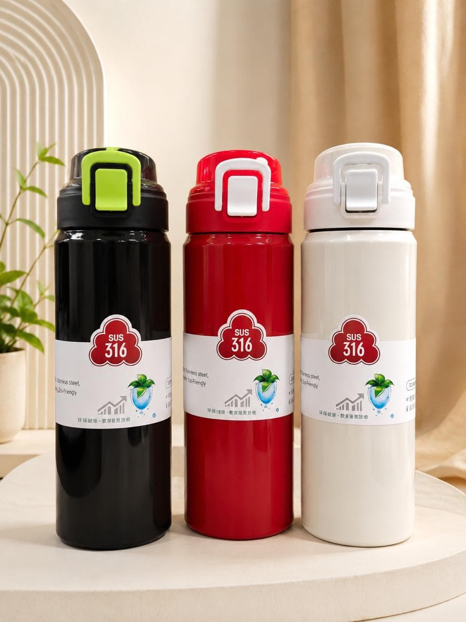 Insulated Water Bottle | Color as per Stock dispatched | Pack of 1 Pc — view 2