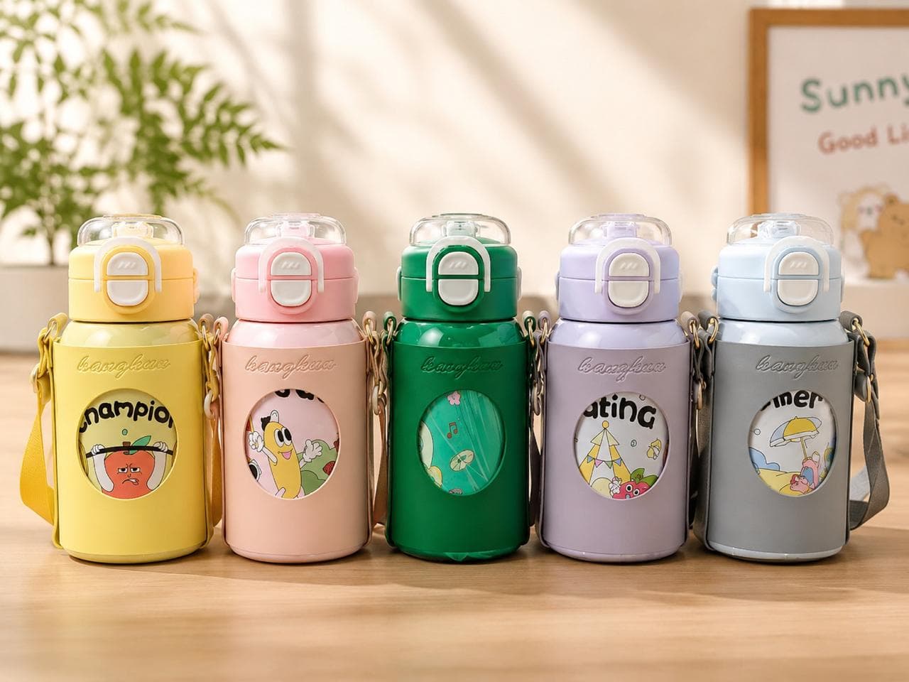 Insulated Water Bottle | 500 ml | Style 6 | Color as per Stock dispatched | Pack of 1 Pc — view 2