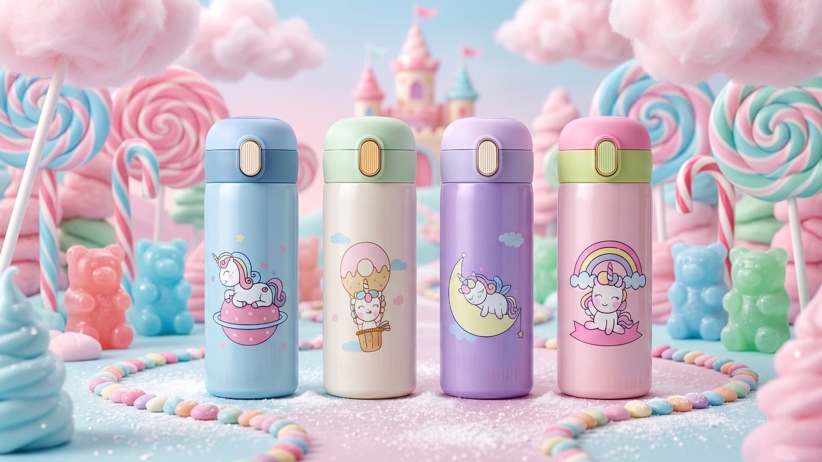 Insulated Water Bottle | Style 3 | Color as per Stock dispatched | Pack of 1 Pc — view 2