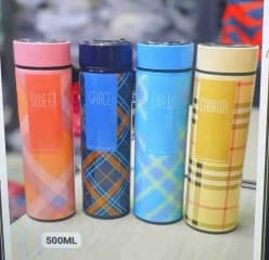 Water Bottle | 500 ml | Style 2 | Color as per Stock dispatched | Pack of 1 Pc