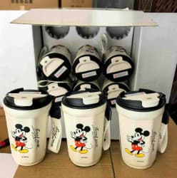 Disney Cup for Kids | 450 ml | Color as per Stock dispatched | Pack of 1 Pc