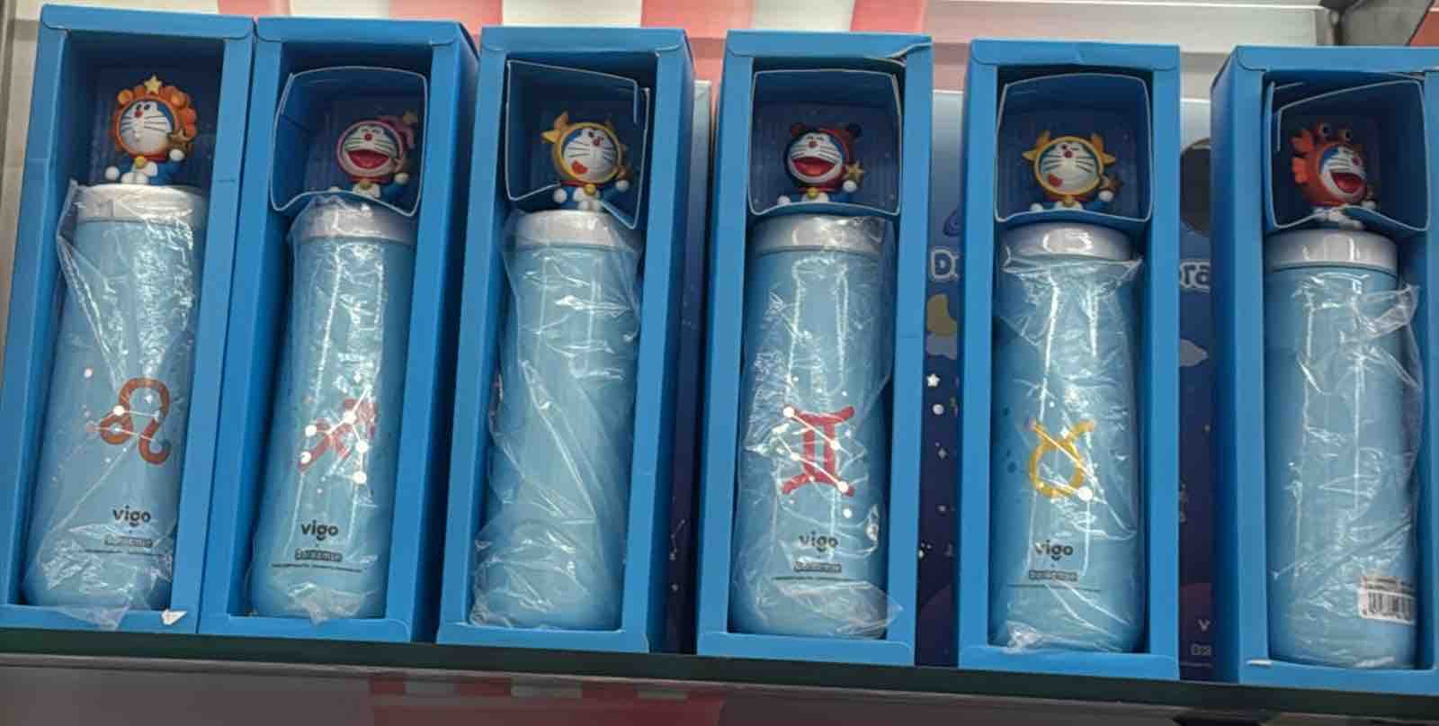 Doraemon Water Bottle for Kids | 290 ml | Color as per Stock dispatched | Pack of 1 Pc
