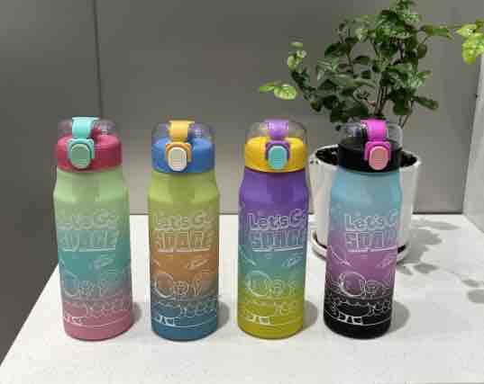 Plastic Water Bottle | Style 2 | Color as per Stock dispatched | Pack of 1 Pc