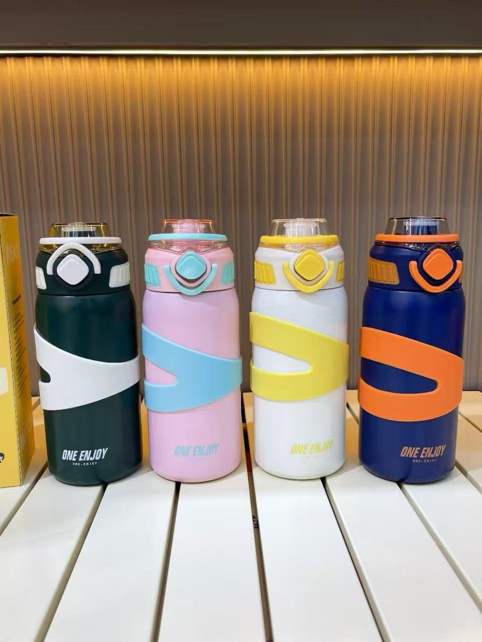 Insulated Water Bottle | 500 ml | Style 13 | Color as per Stock dispatched | Pack of 1 Pc