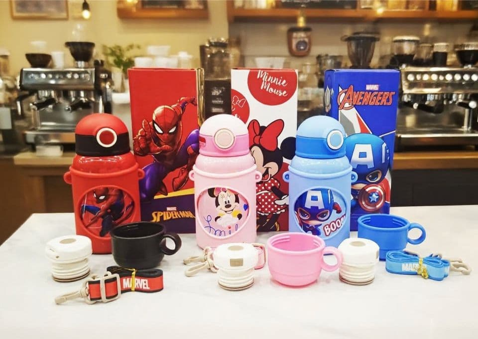 Disney Water Bottle for Kids | 500 ml | Style 2 | Pack of 1 Pc