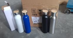 Water Bottle | 750 ml | Style 2 | Color as per Stock dispatched | Pack of 1 Pc