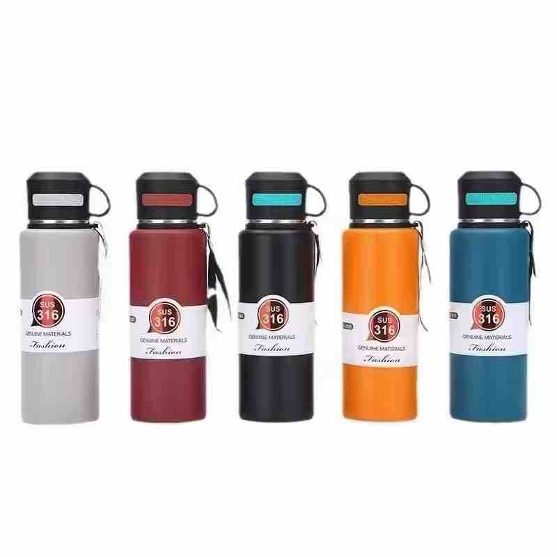 Stainless Steel Water Bottle | 800 ml | Color as per Stock dispatched | Pack of 1 Pc