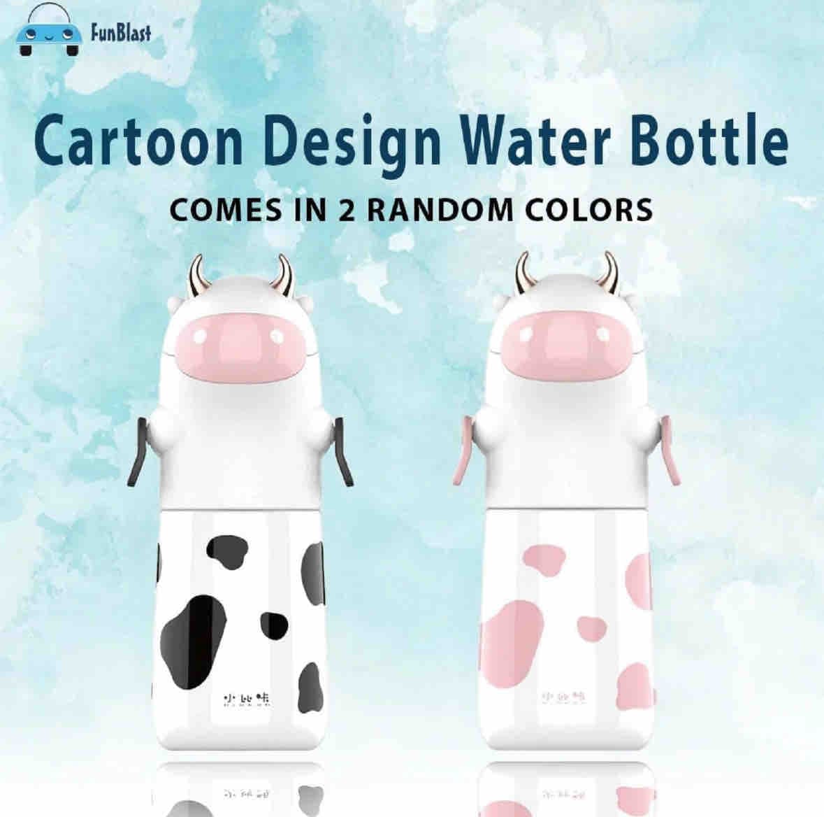 Water Bottle | Style 8 | Color as per Stock dispatched | Pack of 1 Pc