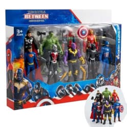 Avengers Superhero Action Figures Set of 10, Action Figure Toys