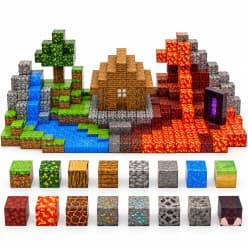 Kidoyz Magnetic Building Blocks for Kids | Creative Construction Block Set with Colorful 3D Cube Pieces | DIY Building Toy for Boys & Girls | STEM Learning Construction Set | Birthday Gift for Kids