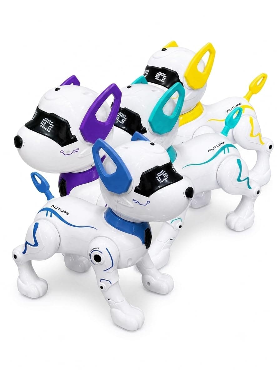 Stunt Robotic Dog Toy for Kids | Remote Control Smart Robot Dog with Music, Dance, Storytelling & Programmable Actions | Rechargeable Interactive Walking Pet Toy for Boys & Girls (Purple) — view 5