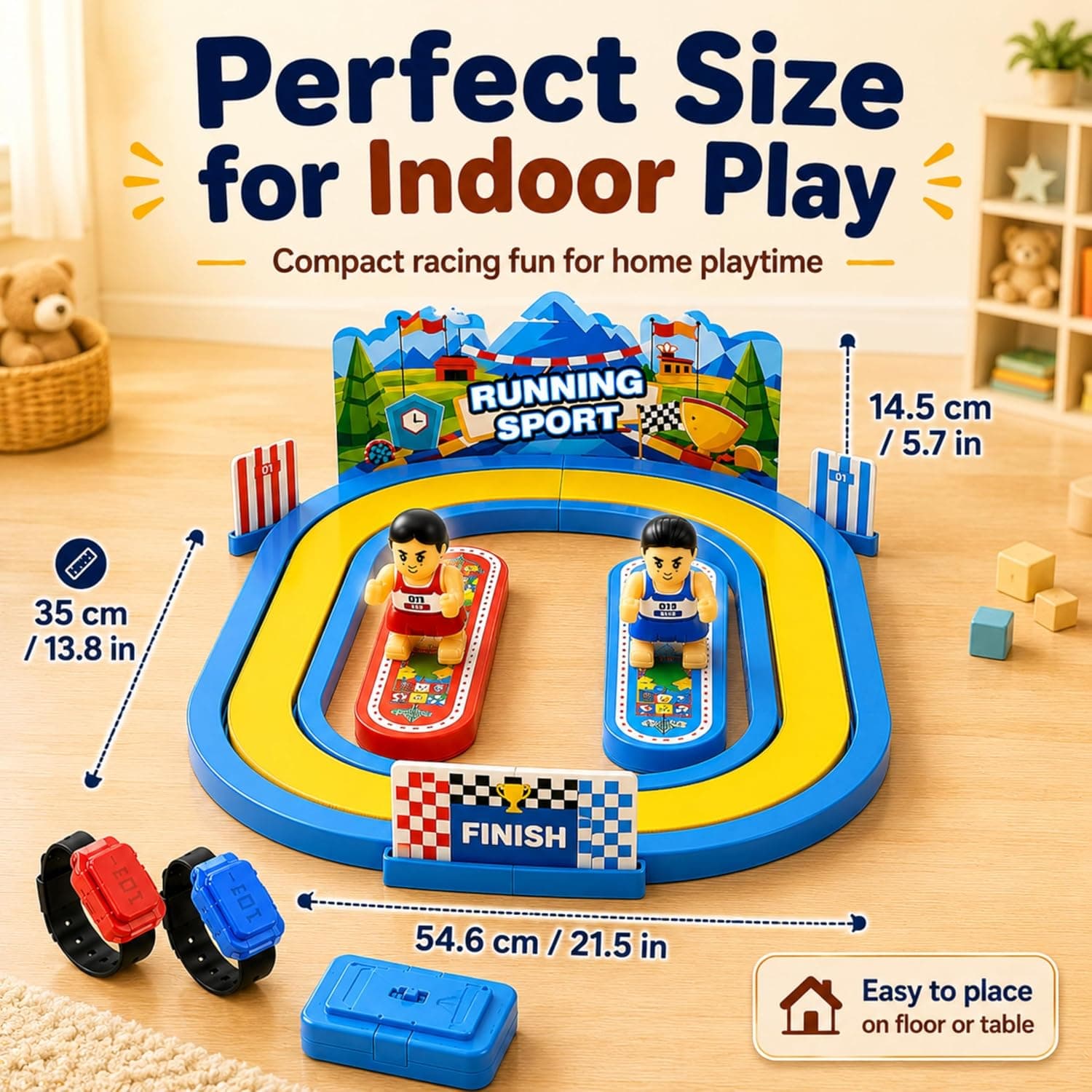 Kidoyz Homero Wireless Motion Sensor Racing Game Toy Set 2 Player Birthday Gift — view 7