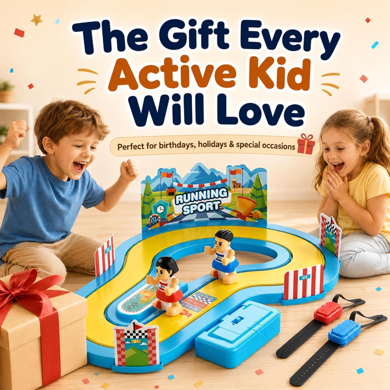 Kidoyz Homero Wireless Motion Sensor Racing Game Toy Set 2 Player Birthday Gift — view 8