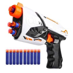 Toy Gun | Air Soft Gun Toy – Manual Foam Dart Blaster with Bullets for Kids | Safe Shooting Toy Gun | Indoor & Outdoor Battle Game Fun for Kids