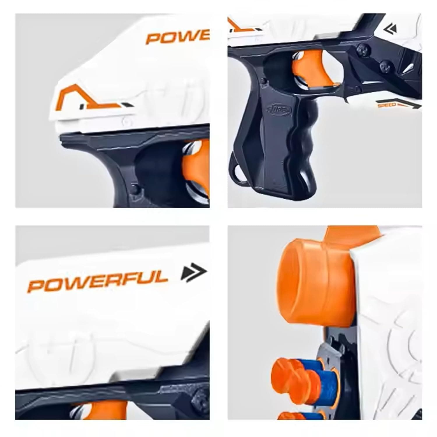 Toy Gun | Air Soft Gun Toy – Manual Foam Dart Blaster with Bullets for Kids | Safe Shooting Toy Gun | Indoor & Outdoor Battle Game Fun for Kids — view 3