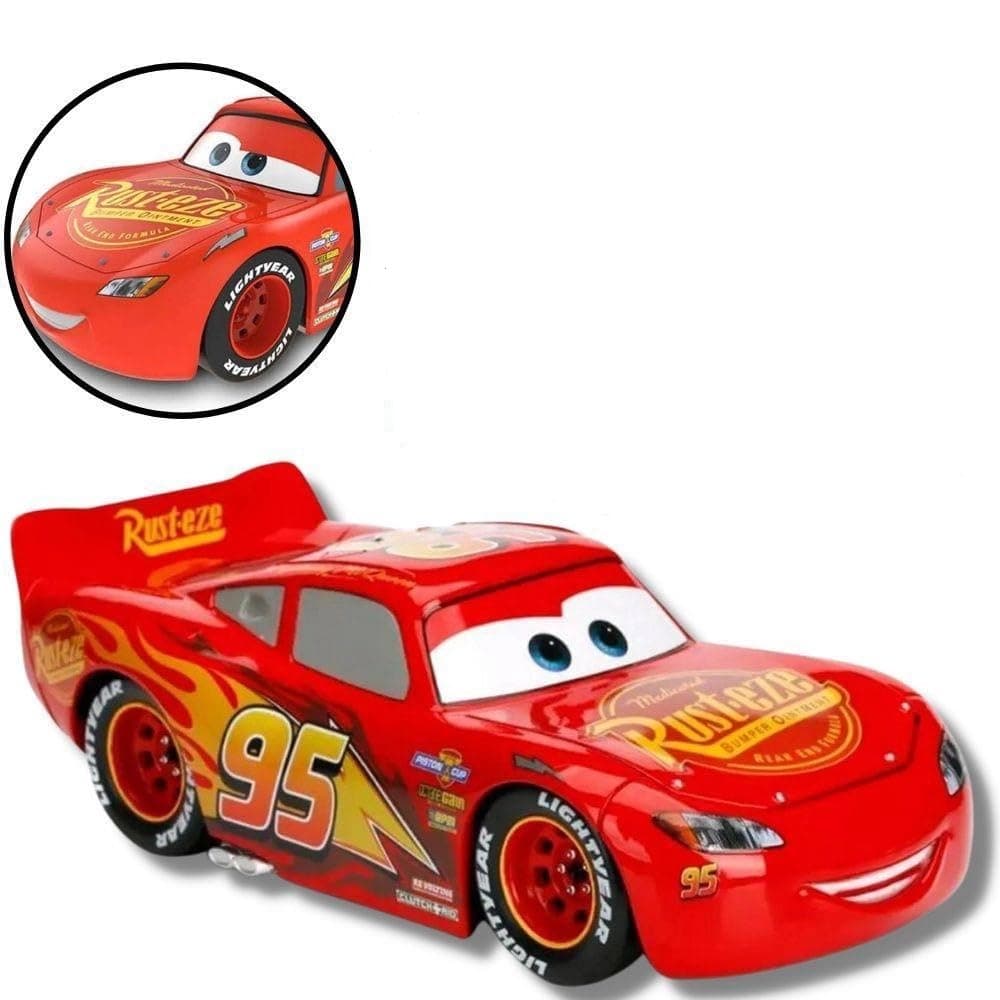 Red Car McQueen Diecast Model Car, 1:55 Scale, 12.3 x 6 x 5.3 cm | Gifts for Car Lovers | Gifts Birthday Gift — view 4