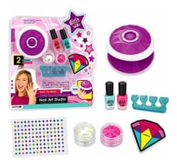 Girl's Creator Nail Art Studio Kit for Kids Ages 5+