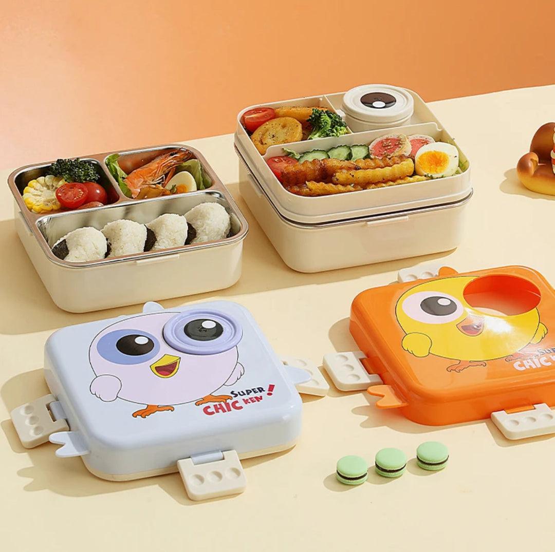 Carnival Stainless Steel Lunch Box - Chicken