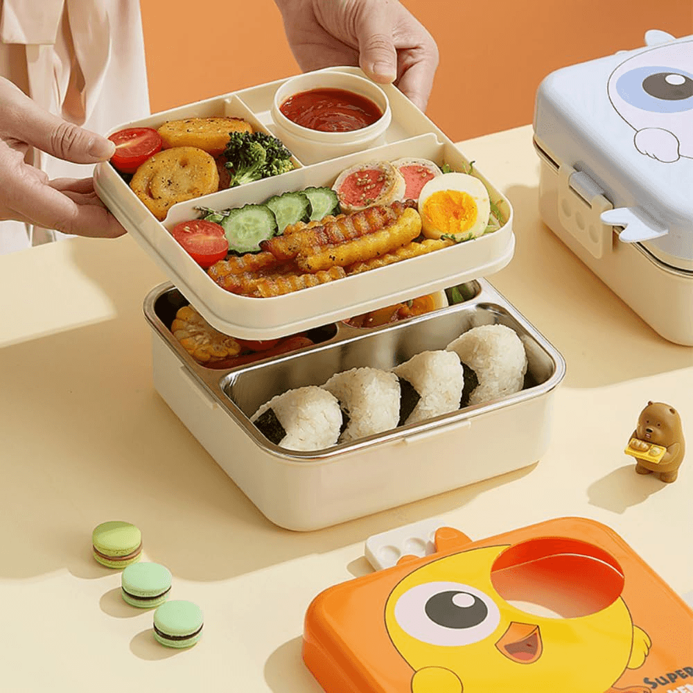 Carnival Stainless Steel Lunch Box - Chicken