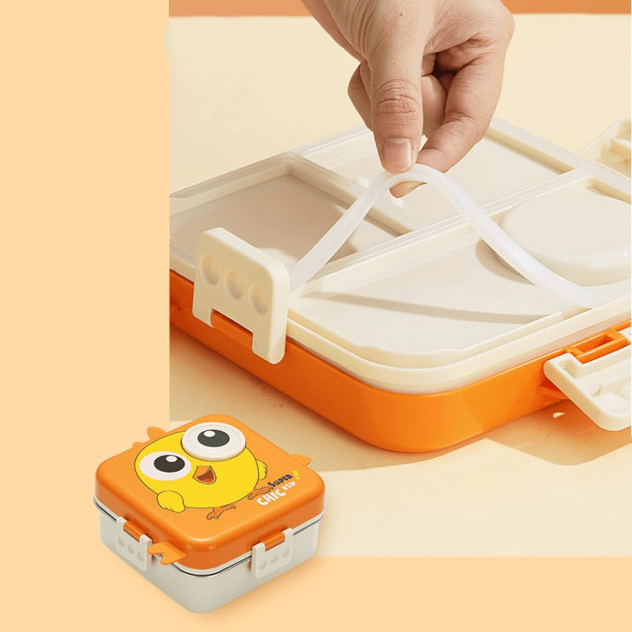 Carnival Stainless Steel Lunch Box - Chicken