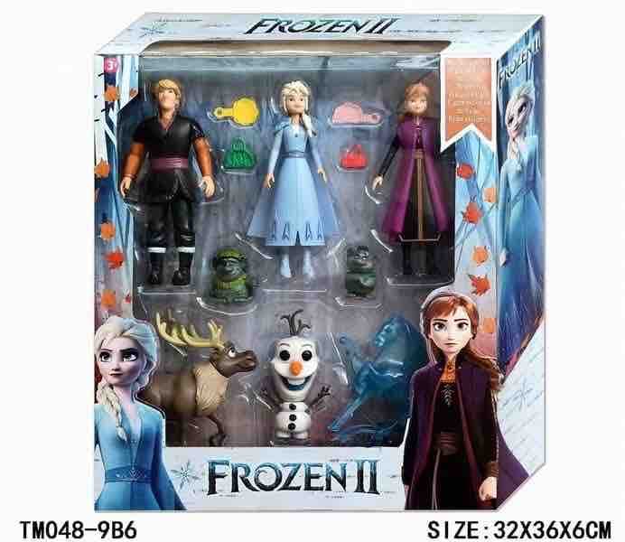 Disney Frozen Toys, Frozen Story Pack with 6 Key Characters, Small Dolls, Figures and Accessories Inspired by Disney Frozen Movies, Gifts for Kids — view 8