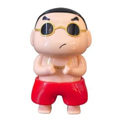 PRANK PISSING - Susu Shin-chan Toy - Interactive Mini Water Spray Squeeze - Refillable Water Prank Toy for Kids & Adults - Hilarious Desktop Decor & Gag Gift - 11cm (Susu Edition)