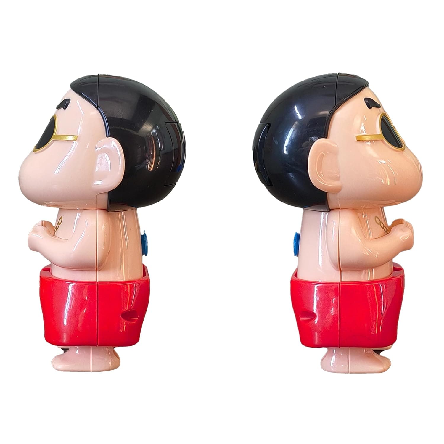 PRANK PISSING - Susu Shin-chan Toy - Interactive Mini Water Spray Squeeze - Refillable Water Prank Toy for Kids & Adults - Hilarious Desktop Decor & Gag Gift - 11cm (Susu Edition) — view 5