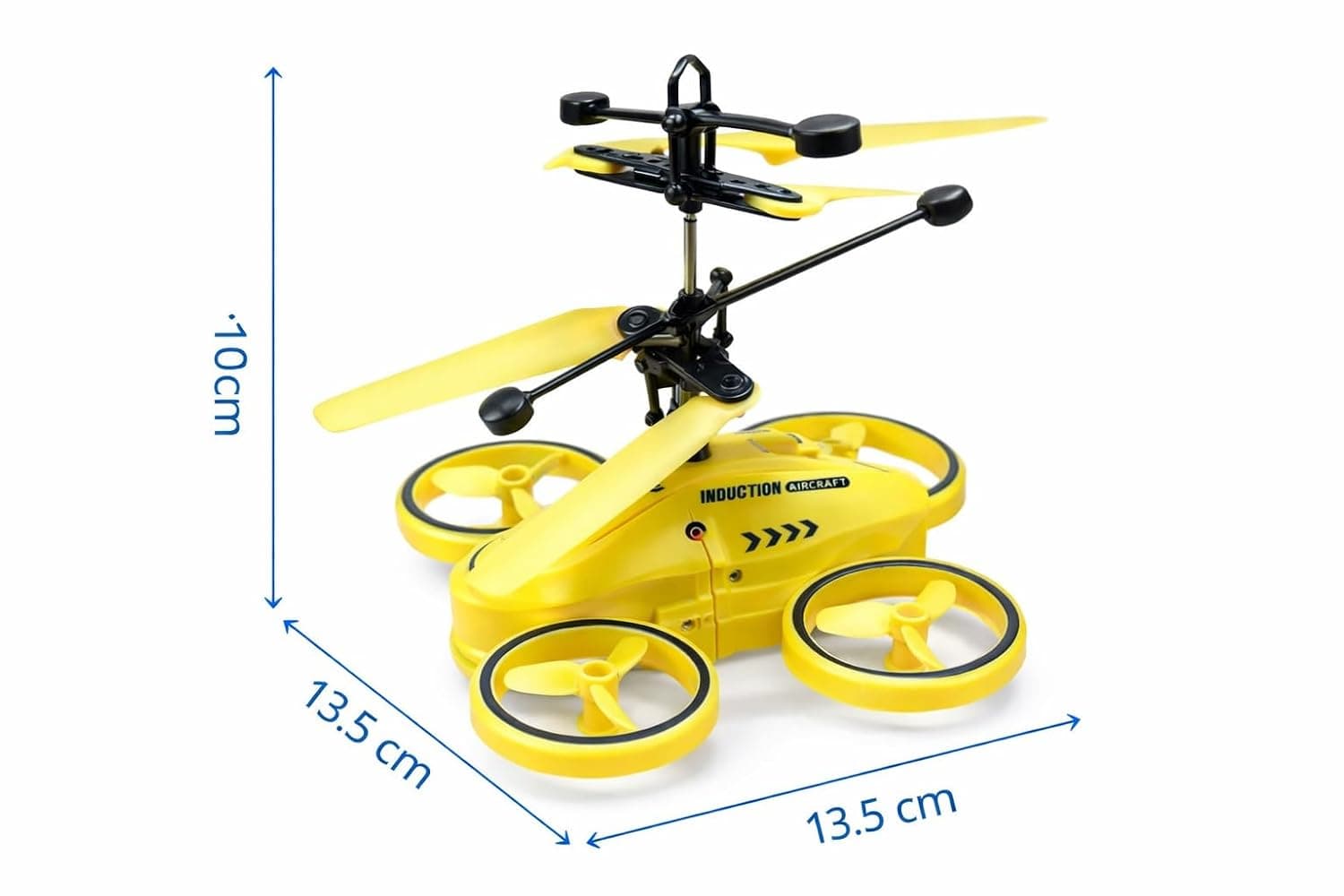 Drone for Kids with Hand Sensor & Remote Control, Rechargeable Light-Up Helicopter for Indoor Play, Birthday Gift for Boys & Girls (5–14 Years) — view 2