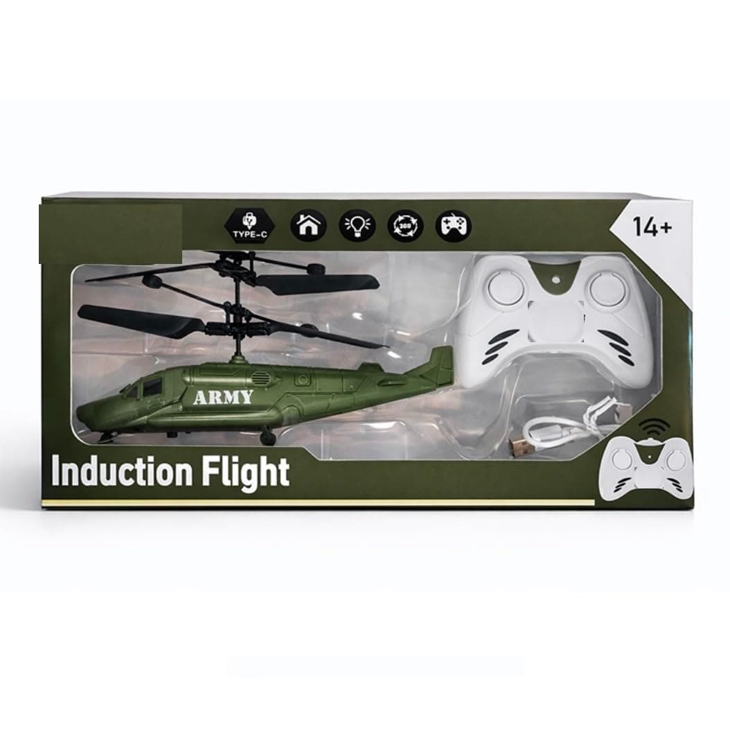 Army RC Helicopter Toy with Remote Control — view 3