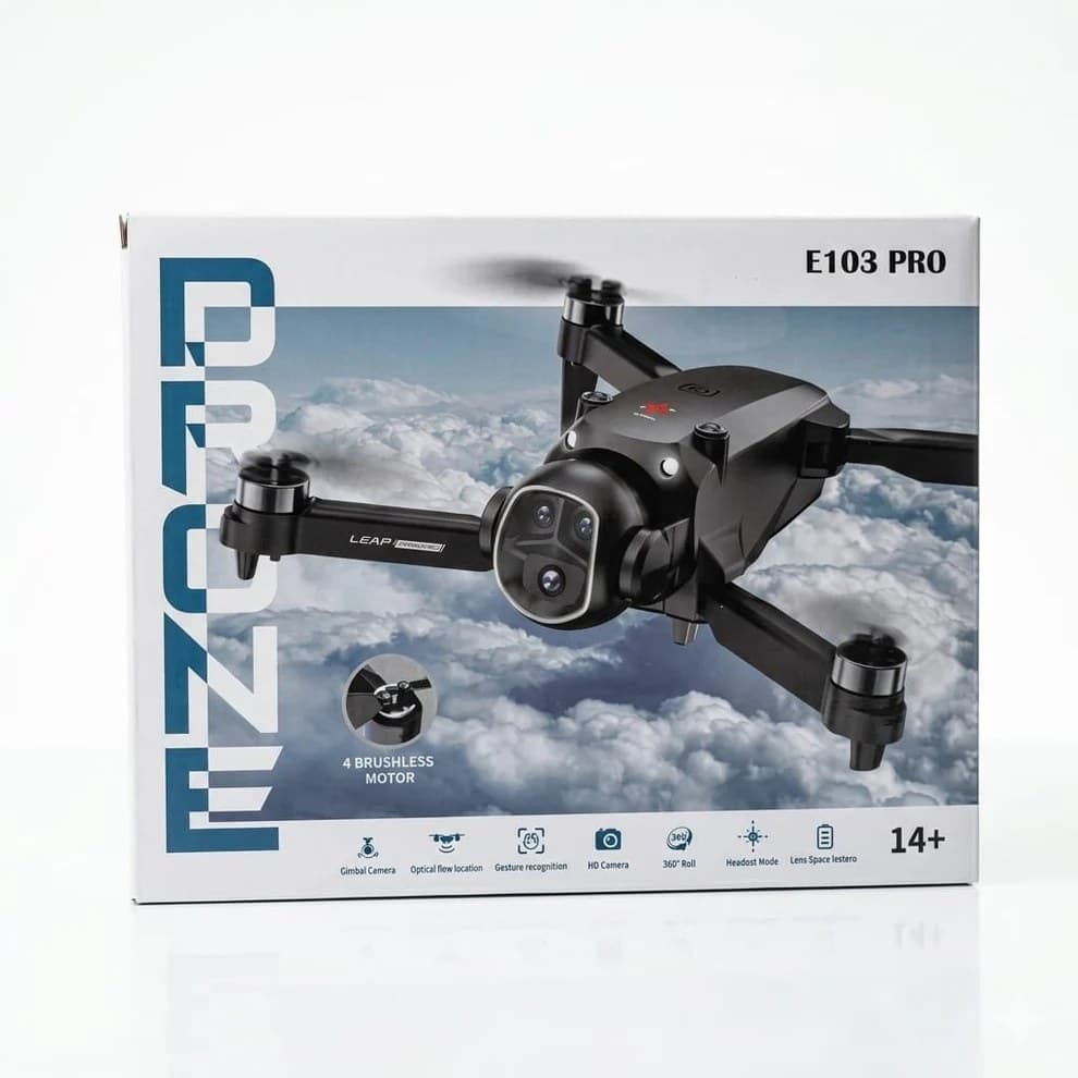 Kidoyz E103 Pro Mini Mavic-Style Drone – Full HD Camera, Dual Battery & Extended Range — view 3