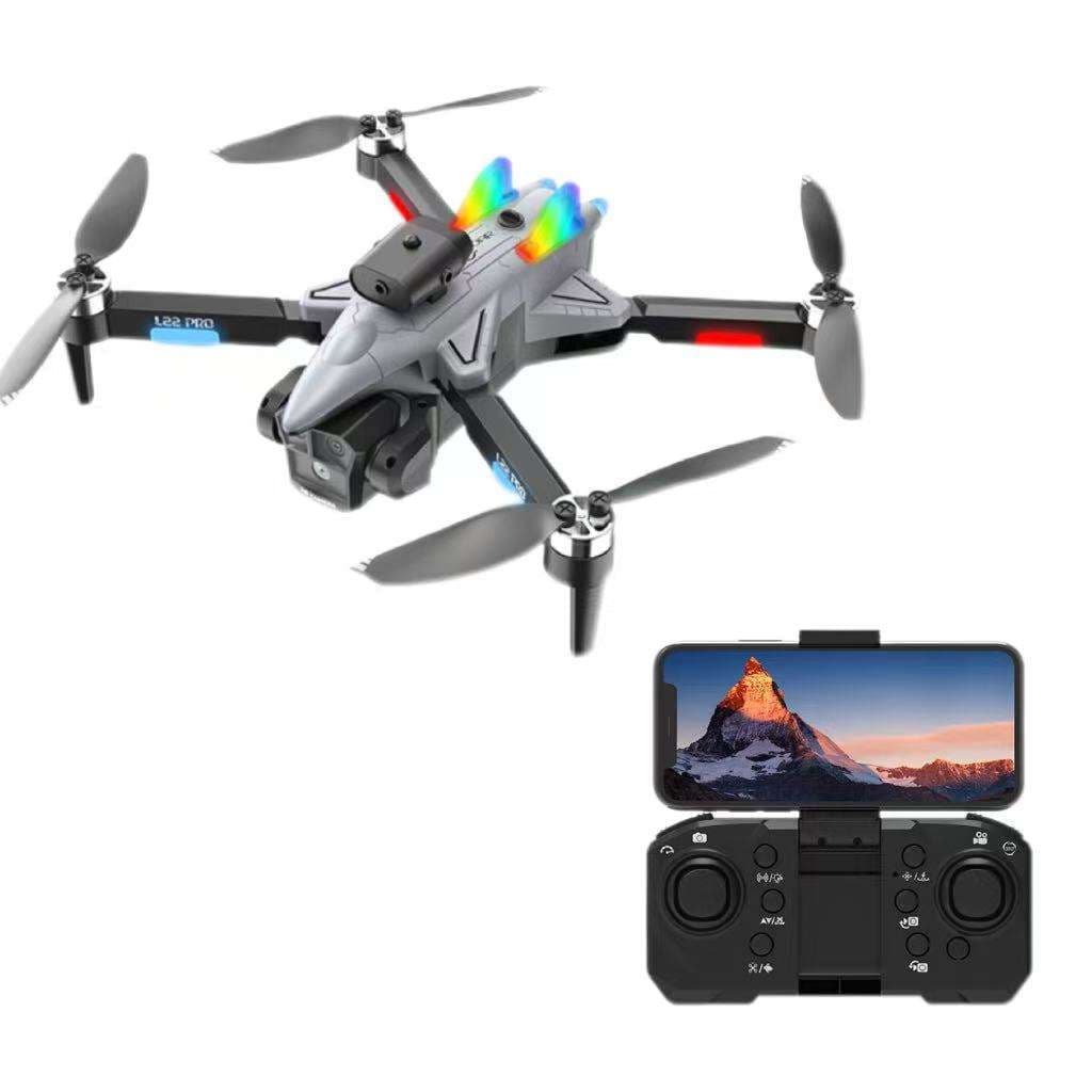 L22 Pro Drone 4k Hd Dual Camera Brushless Motor Remote Control Helicopter Rc Quadcopter Foldable