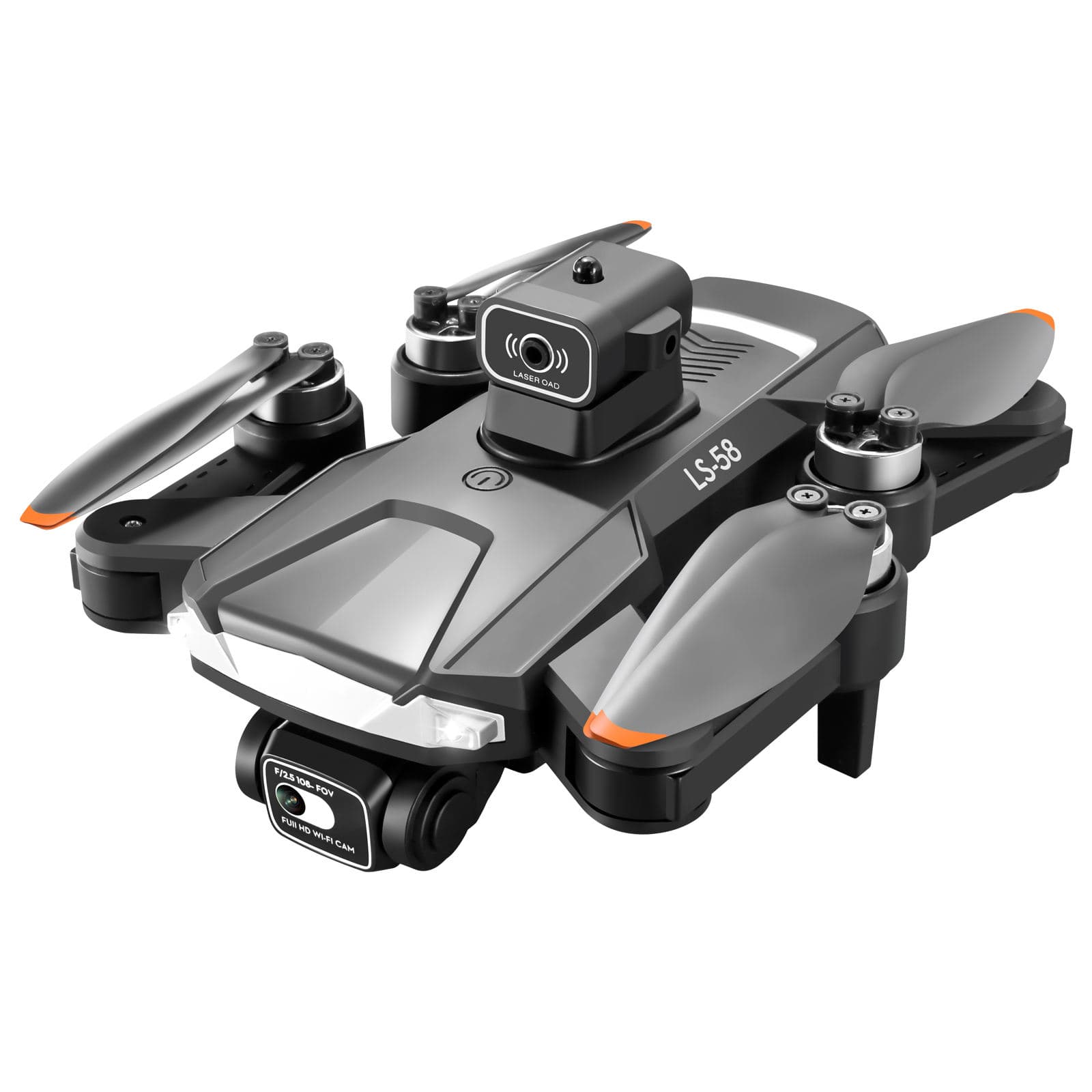 Sky Fly JHD LS58 Obstacle Drone Profesional 4K HD Camera GPS Gimbal Anti Shake Aerial Fold Quadcopter Remote Control Aircraft