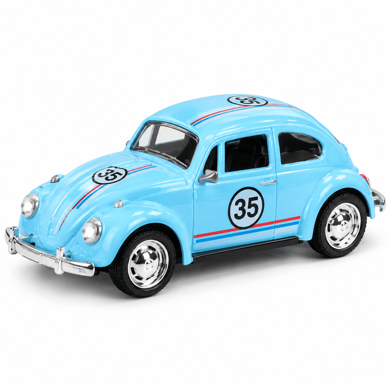 RC Volkswagen Beetle | Metallic Remote Control Car for Kids — view 3
