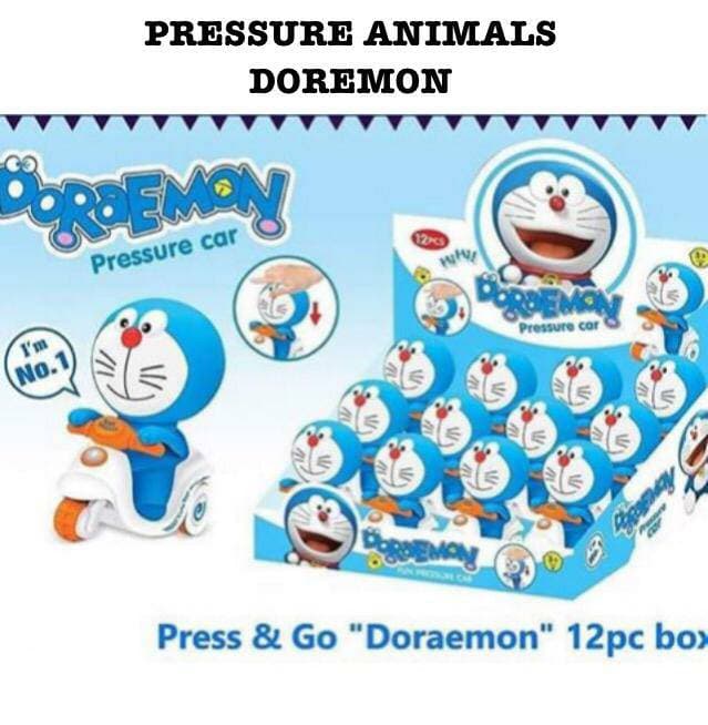 Pressure Doraemon Character Toy (1 Pcs) | Return Gift Toys for Kids — view 2