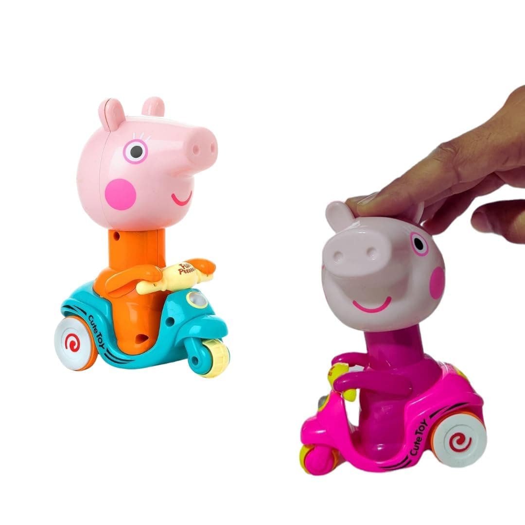 Pressure Peppa Pig Character Toy (Set of 2 Pcs) | Return Gift Toys for Kids — view 3