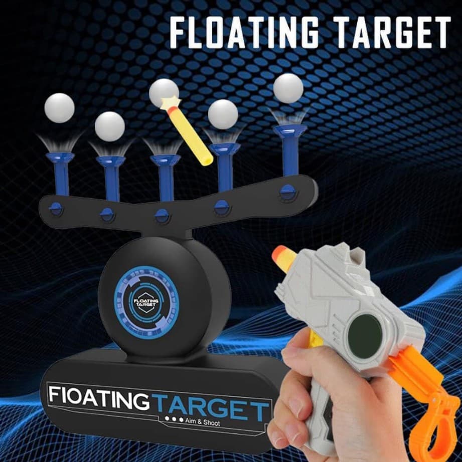 Hover Blast Floating Target Shooting Game with Foam Dart Gun | Aim & Shoot | Ages 6+ — view 2